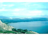 Lake Galilee north view from Tiberias